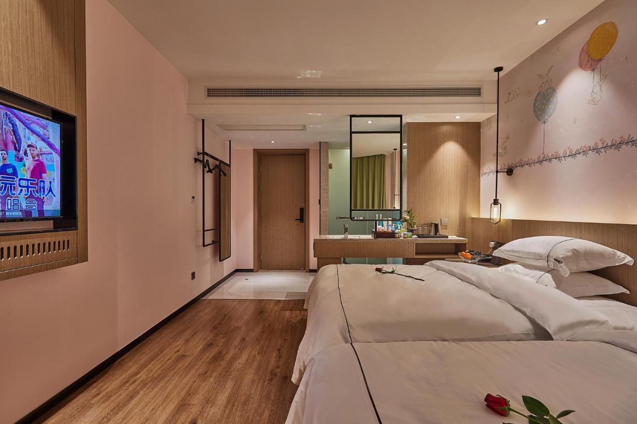 Yiwu Boman Boutique Hotel Exterior foto