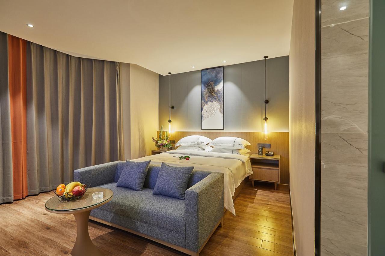 Yiwu Boman Boutique Hotel Exterior foto